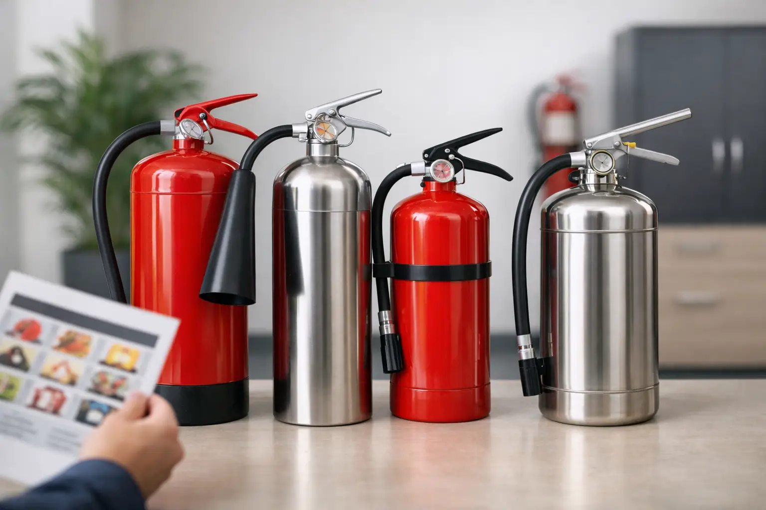 How to Choose Extinguisher Types
