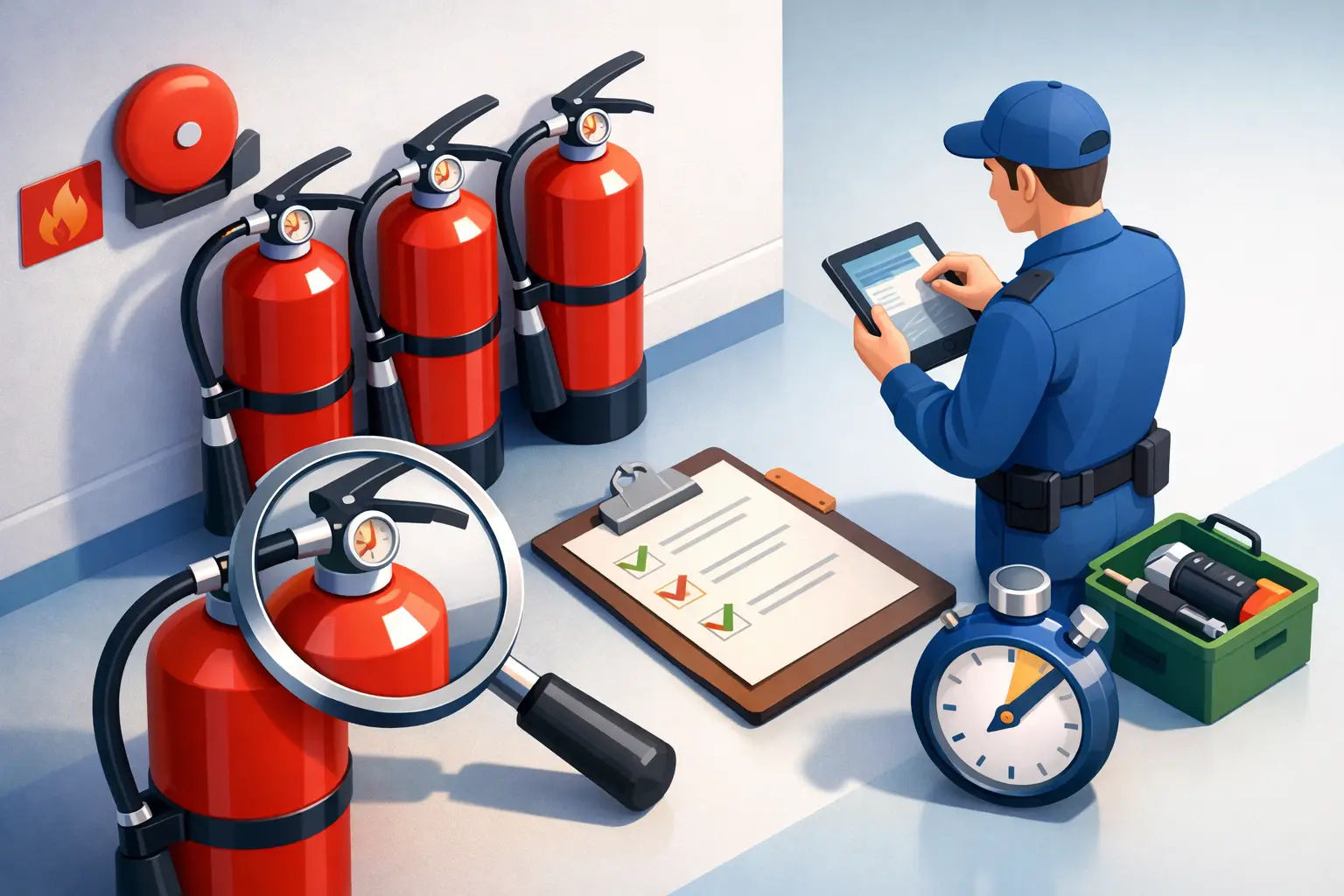How to Record Extinguisher Checks Properly