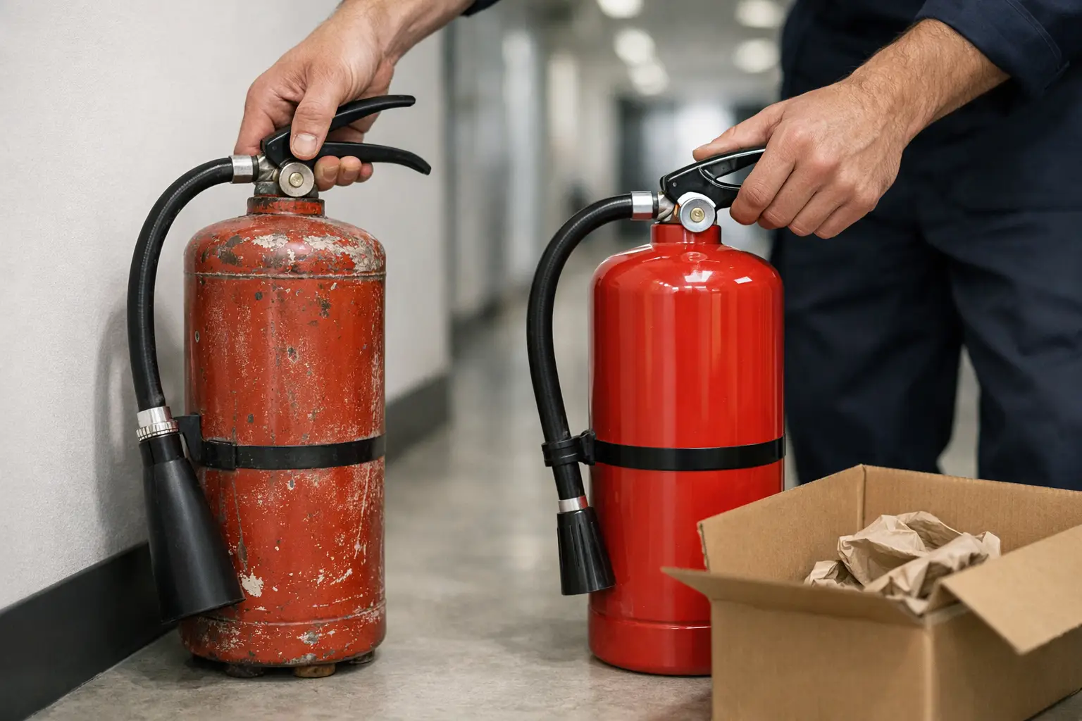 How to Replace Expired Extinguishers Safely