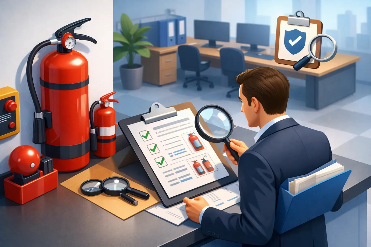 Do Insurers Check Extinguisher Records at Work?