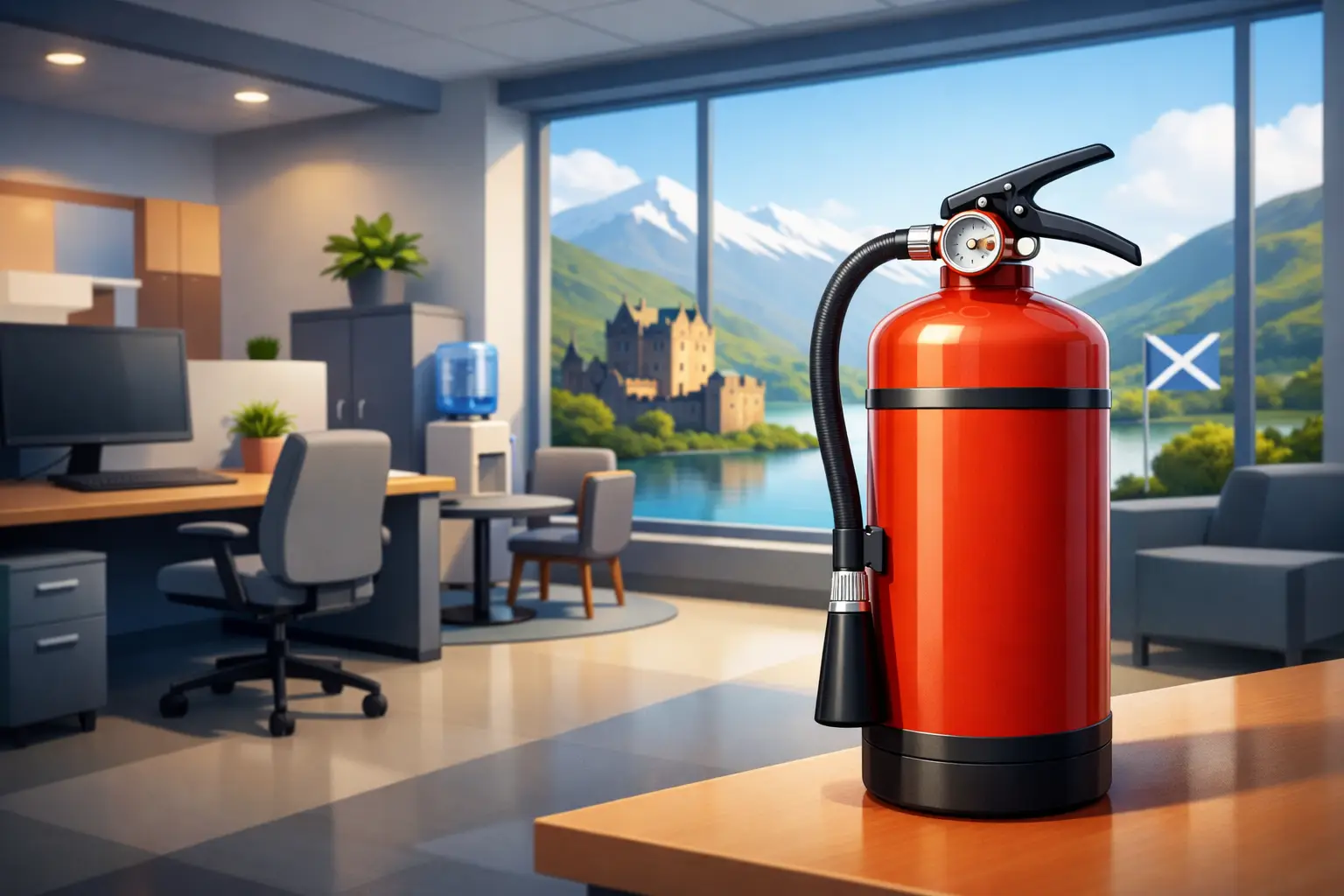 Do Offices Need Fire Extinguishers in Scotland?