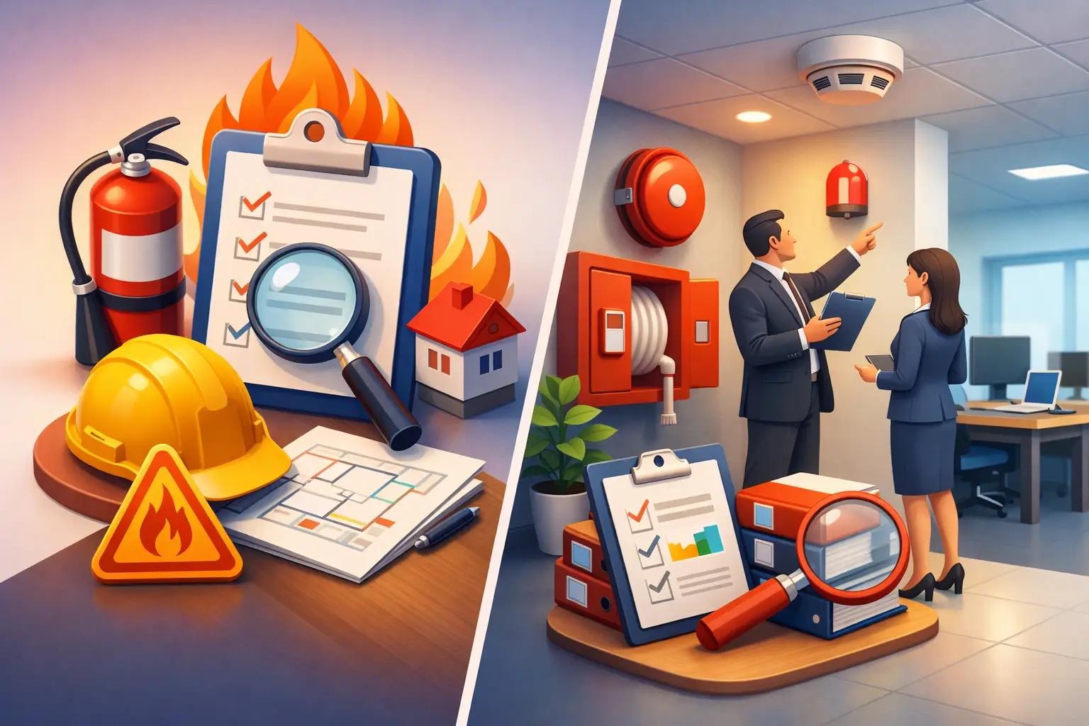 Fire Risk Assessment vs Audit for Employers