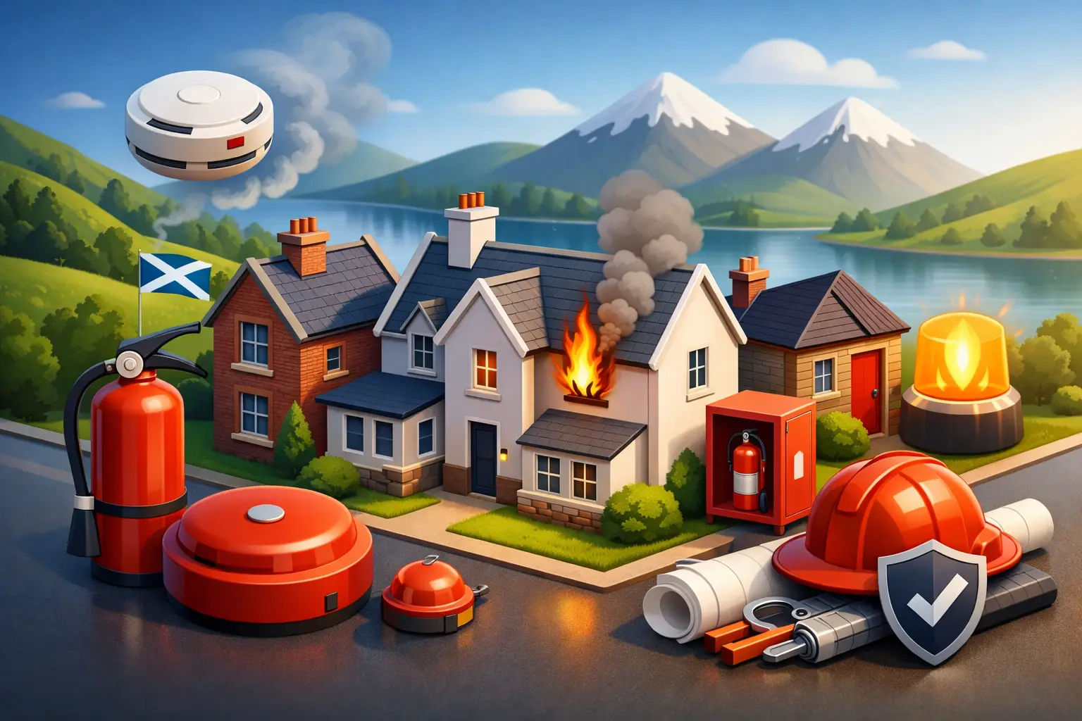 Rental Property Fire Compliance in Scotland